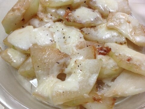 冬瓜のチーズ焼き